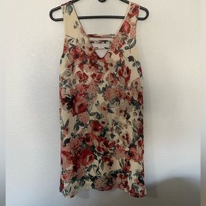 Floral pattern dress